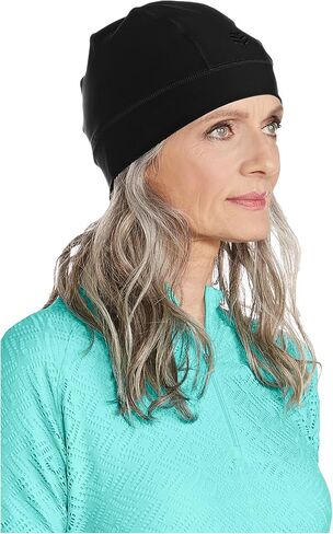 قبعة Coolibar UPF 50+ للجنسين Aqua Sun Skully - واقية من الشمس in Kuwait