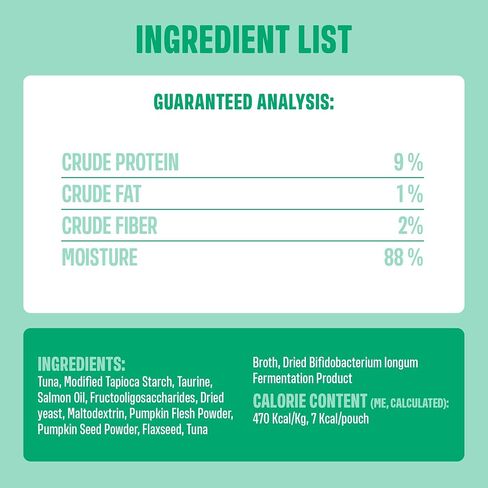 ivvi Digestion Biotics for Cats, Creamy Lickable Cat Treats with Real Tuna, Pumpkin, Flaxseed & Prebiotic FOS, Daily Digestive Support, Heat-Treated Probiotic Components, 30 Pouches, 15g Each in Kuwait