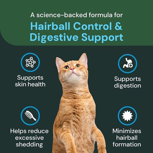 VETRISCIENCE Vet Strength Hairball Control for Cats, 60 Scoops in Kuwait