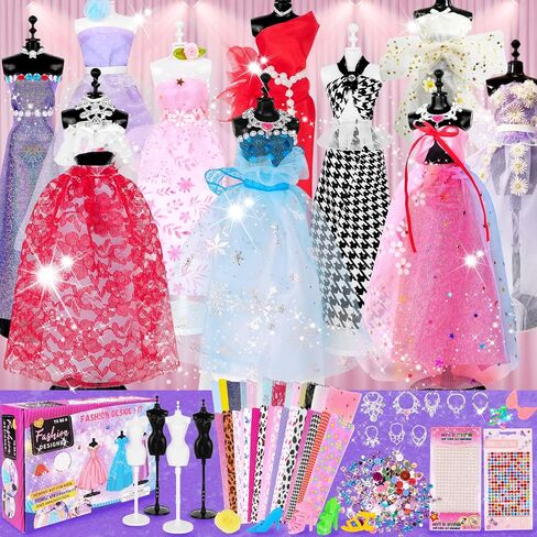 MPQMPQ 1000+ PCS Fashion Designer Kits for Girls Age 6 7 8 9 10 11 12+ in Kuwait