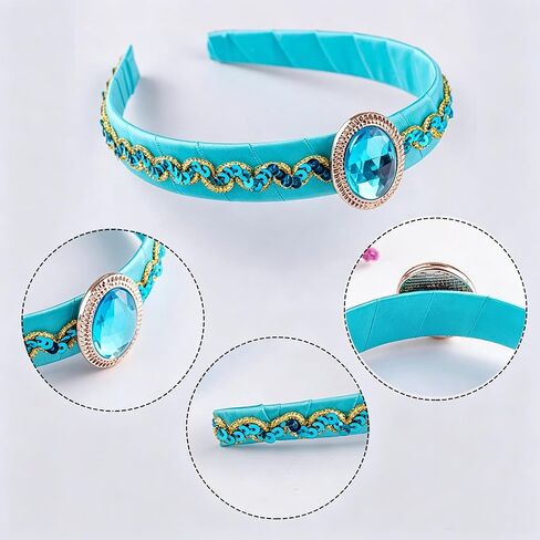 JiaDuo Girls Costume Headband Princess Dress up Accessories in Kuwait