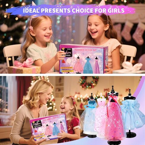 MPQMPQ 1000+ PCS Fashion Designer Kits for Girls Age 6 7 8 9 10 11 12+ in Kuwait
