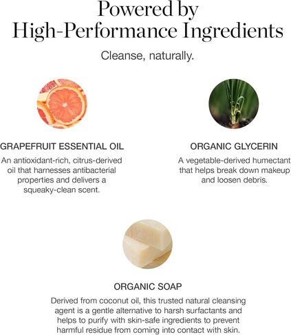 Ogee Brush Wash Bar - Gentle Makeup Brush Cleanser, Organic & Made in USA in Saudi Arabia