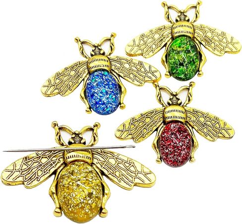 PARKUVALLEY 4pcs Bee Needle Minder for Cross Stitch in Saudi Arabia