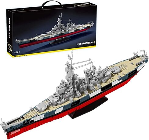 Bismarck Battleship - Blocks Sets,6956 PCS 127.4cm Length Warship for Adult in Saudi Arabia