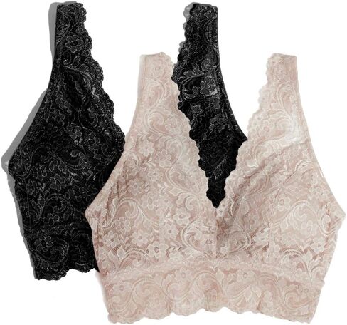 Smart & Sexy Signature Lace Deep V, Wireless Bralette for Women, available in Multi Packs in Kuwait