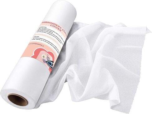 Soft & Cozy Embroidery Stitch Cover Stabilizer 12" x 10Yd, Fusible Backing in Saudi Arabia
