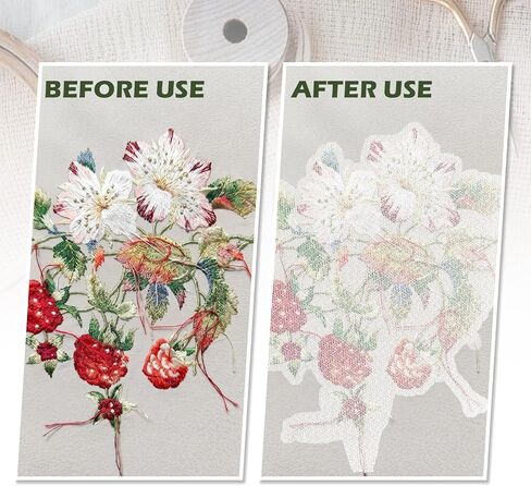 Soft & Cozy Embroidery Stitch Cover Stabilizer 12" x 10Yd, Fusible Backing in Saudi Arabia