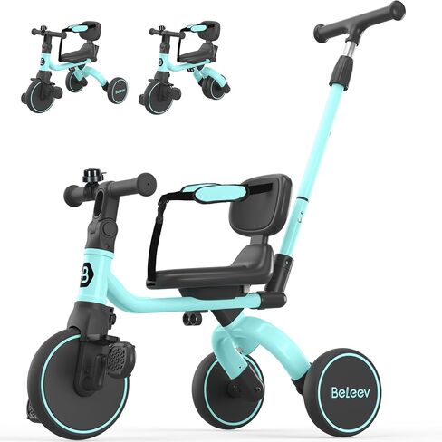 BELEEV 5 in 1 Tricycle for Toddlers 1-3, Kids Trike & Balance Bike in Saudi Arabia