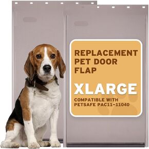 Large Dog Door Replacement Flap Petsafe PVC 16 7/8" x10 1/8" Weatherproof in Kuwait
