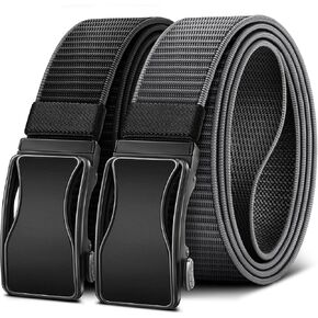BULLIANT Mens Ratchet Belt Reversible,Web Nylon Casual Belt for Men Golf Hiking Pants Jeans 2 In 1 in Saudi Arabia