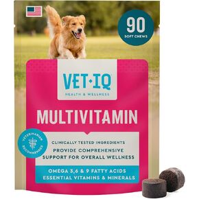 VetIQ Multivitamin for Dogs, Brain, Immune & Digestive, 90ct in Saudi Arabia