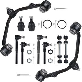 Autoround RK8726 RK8728 Front Upper Control Arm Kit Fit for Ford Expedition 1997-2002/ F-150 97-03/ F-250 97-99, Lincoln Navigator 98-02/ Blackwood 2002, RWD Only in Saudi Arabia