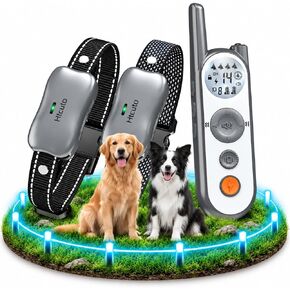 Htcuto Wireless Dog Fence for 2 Dogs - Multi-Mode Electric Dog Fence in Kuwait