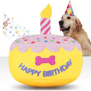 Dog Birthday Cake Toy, Larger Birthday Gift with Music Box in Kuwait