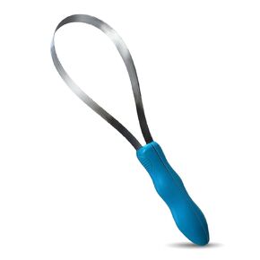 Dual-Sided Dog Shedding Blade Stainless Steel Grooming Tool for Dogs Horses & Short Hair Pets Deshedding Comb for Heavy Shedding Removes Loose Hair and Undercoat Easy Grip Handle in Kuwait