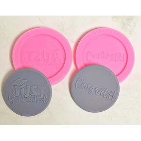 Graduation Fondant Stamp, Just Graduated Embosser for Cake Decorating in Saudi Arabia