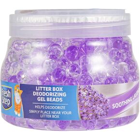 Fresh Step Litter Box Deodorizing Gel Beads, Lavender Scent, 12 Oz in Kuwait