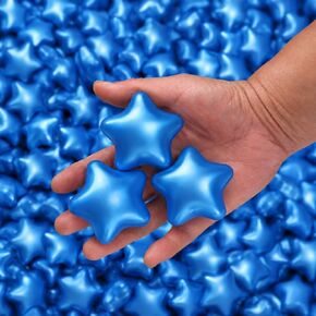 TRENDPLAY Star Balls for Ball Pit -100pcs 2.4 in 3.15 in Plastic Non-Toxic Play Toys Tent Pool Playhouse Playpen Party Decoration in Saudi Arabia