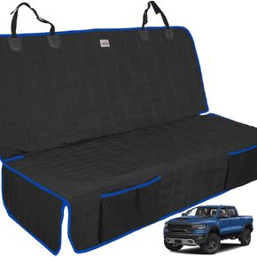 Reliadura Dog Car Seat Cover for Back Seat,Washable Bench Seat Cover for Truck,Waterproof Nonslip Backseat Cover Protector for F150/Ram1500/GMC Sierra/Chevrolet Silverado,Car Seat Covers for Dogs in Kuwait