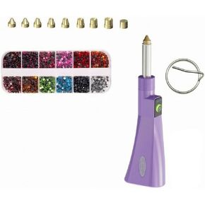 Koautios Hotfix Pen with Interchangeable Tips Looking Results Hotfix Rhinestones Tool Kit in Kuwait