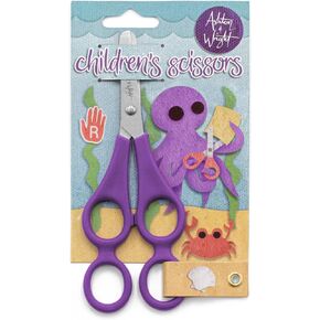 Ashton and Wright - Children's Double Hole Training Scissors - Purple - Right Handed (1) in Kuwait