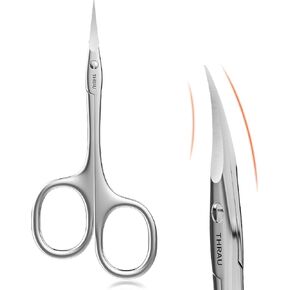 THRAU Left-Handed Cuticle Scissors Surgical Grade Stainless Steel in Kuwait