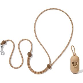 VETRESKA Crossbody Hands Free Dog Leash, 5FT Adjustable Leash (Coffee) in Saudi Arabia