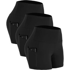 CADMUS High Waist Athletic Shorts for Womens Yoga Fitness Running Shorts with Deep Pockets in Saudi Arabia