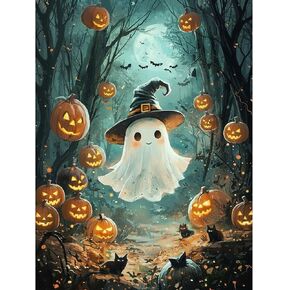 Halloween Diamond Painting Kits for Adults - Diamond Art for Adult Pumpkins in Saudi Arabia