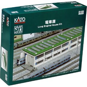 Kato N Scale Building/Structure Kit Long Engine House in Saudi Arabia