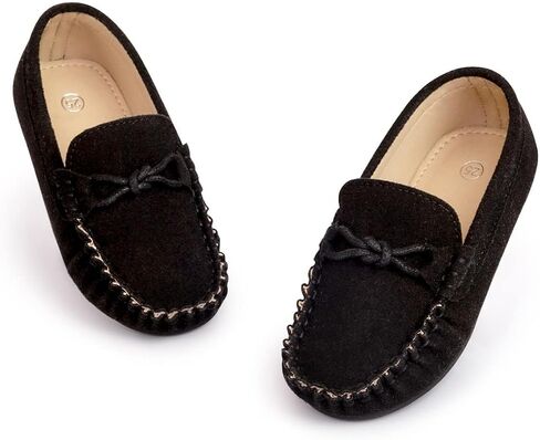 CENCIRILY Toddler Boys Girls Loafers Soft Slip On Little Kid Oxford Dress Flats Casual Boat Shoes School Uniform Moccasin Walking Shoes in Kuwait