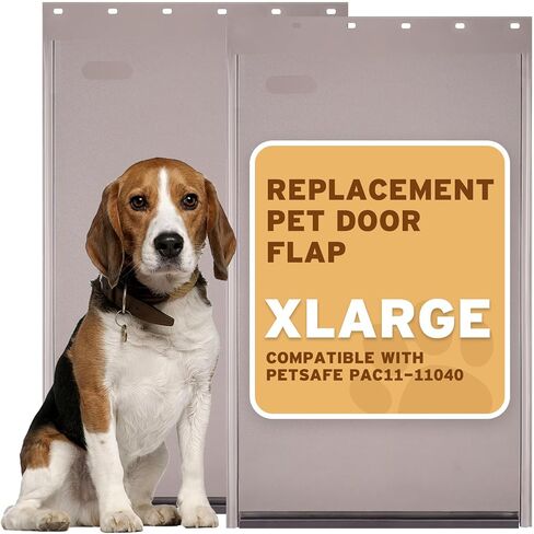 Large Dog Door Replacement Flap Petsafe PVC 16 7/8" x10 1/8" Weatherproof in Kuwait