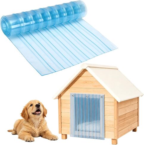 MEWTOGO 15.7in x 4.9ft Dog Door Replacement Flaps in Kuwait