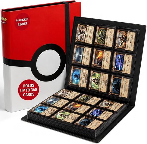 Ultra Pro 9-Pocket Pokémon Full-View Pro Binder: Poke Ball in Kuwait