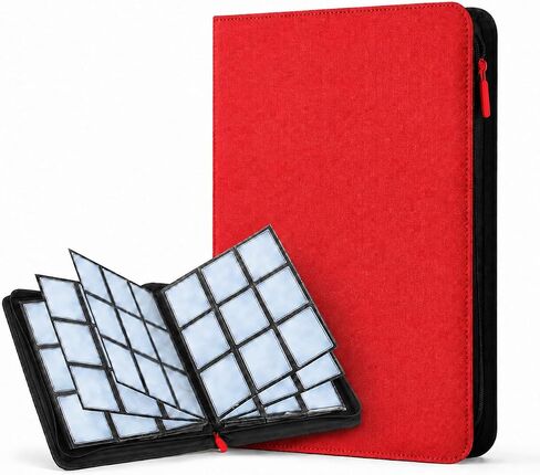 9-Pocket Trading Card Binder for TCG & Sports, 360 Slots, Black in Saudi Arabia