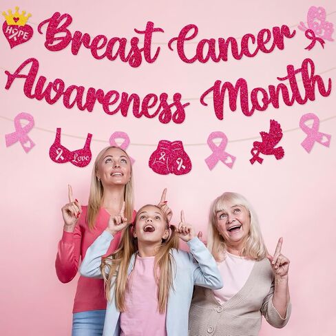 Breast Cancer Awareness Month Banner in Kuwait