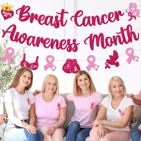 Breast Cancer Awareness Month Banner in Kuwait