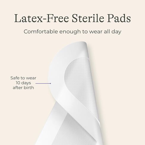 Lansinoh C-Section Recovery Pads, Postpartum Essentials, 4 Sterilized Pads in Kuwait