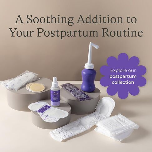 Lansinoh C-Section Recovery Pads, Postpartum Essentials, 4 Sterilized Pads in Kuwait