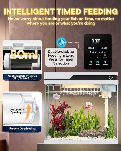 Fish Tank, Smart Fish Aquarium Kit 7 Gallon in Saudi Arabia