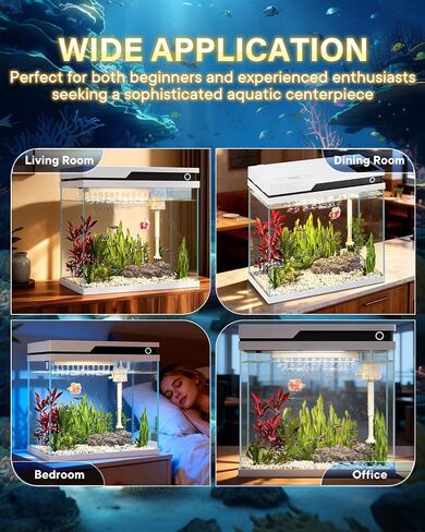 Fish Tank, Smart Fish Aquarium Kit 7 Gallon in Saudi Arabia