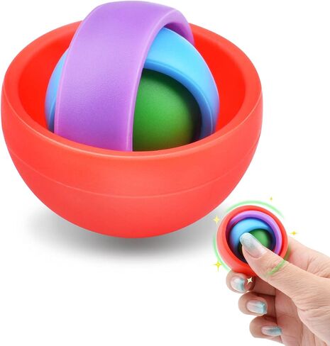 Fidget Toys for Adults, Autism Sensory Toys for Kids 8-12, Black 1PC in Kuwait