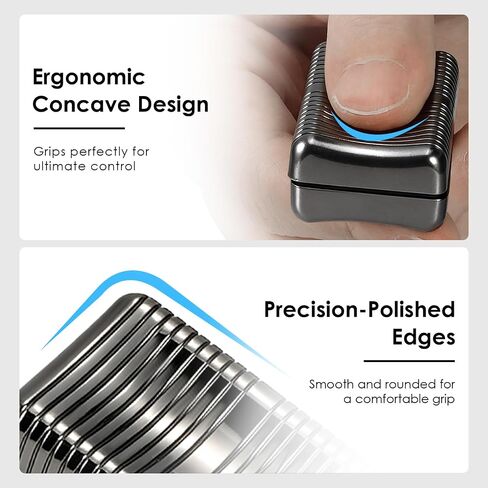 1797 Metal Magnetic Fidget Slider for Adults, EDC Pocket Fidgets Toys with Smooth Clicks, Focus & Relaxation Fun Cool Gadget Gift, 2 Pack in Kuwait
