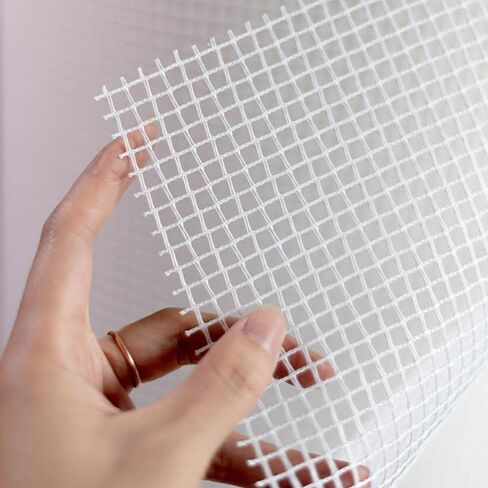 Cozykek Rug Hooking Mesh Canvas Latch Hook Kit - 20x20 & 30x30cm (10pcs Same-Size per Pack) DIY Embroidery Craft Tool for Home Decoration, Adults Beginners Carpet Making (7.87 * 7.87Inch) in Kuwait