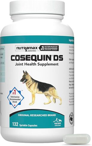 Nutramax Cosequin Joint Supplement for Dogs, Easy Sprinkle Capsule, 132ct in Kuwait