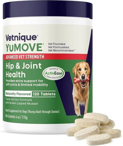 YuMOVE Dog Hip & Joint Supplement, Regular Strength 300 Chewable Tablets in Kuwait