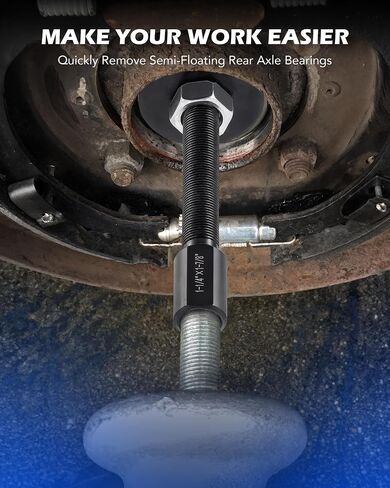 Orion Motor Tech Rear Axle Bearing Puller Tool Set, Rear Axle Bearing Remover Set, Rear Axle Bearing Removal Tool Kit with 3 Sizes 1 to 1-7/8, 1-5/16 to 2-3/8, & 1-3/8 to 2-7/8 in Kuwait