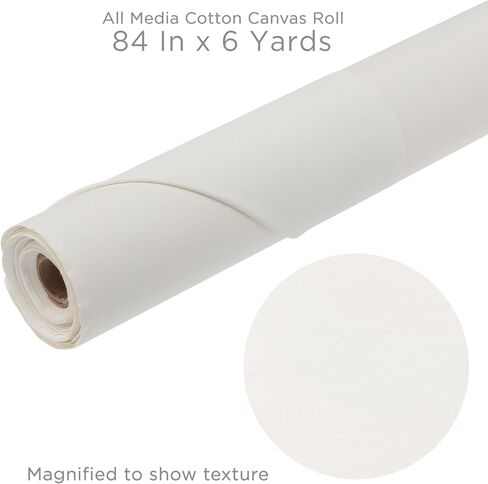 Yes! All Media Cotton Canvas Roll (8 oz) 84" x 6 Yards in Saudi Arabia