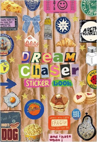 30 Sheets 550 Pcs Vintage American Aesthetic Sticker Book in Saudi Arabia